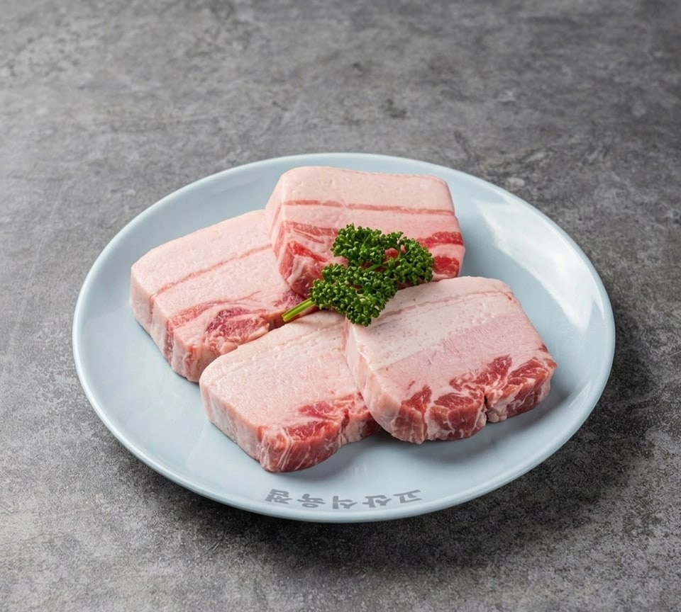 고산식육점의 고지방 매니아 오겹살